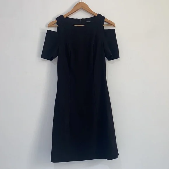 Portmans - Black “cold shoulder” dress - Size Small - Picture 1 of 6
